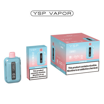 500mAh 15ml 10000 Puff Vape Type C Recharging Vape Box With Screen