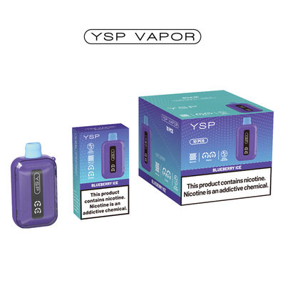 500mAh 15ml 10000 Puff Vape Type C Recharging Vape Box With Screen