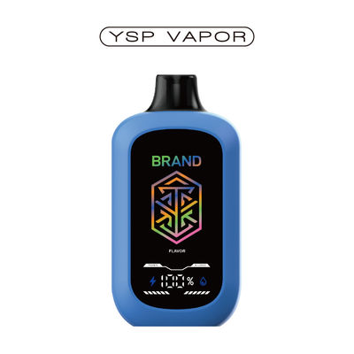 5% Nicotine 15000+ Puffs AIO Device 15ml Big screen Adjustable Airflow E Vaporizer Customized 10+flavours