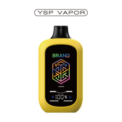 5% Nicotine 15000+ Puffs AIO Device 15ml Big screen Adjustable Airflow E Vaporizer Customized 10+flavours