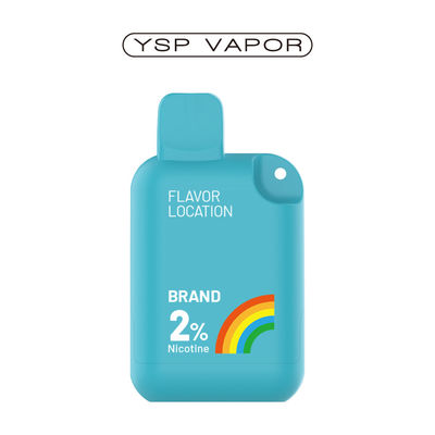 800 Puffs Flavored Vaporizer Pen 3ml Refillable Vape Pod Kit