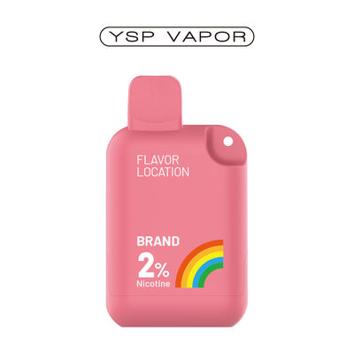 800 Puffs Flavored Vaporizer Pen 3ml Refillable Vape Pod Kit