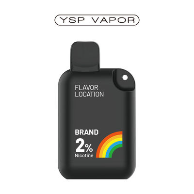 800 Puffs Flavored Vaporizer Pen 3ml Refillable Vape Pod Kit