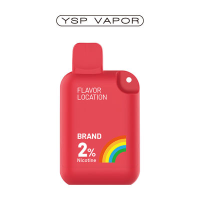 800 Puffs Flavored Vaporizer Pen 3ml Refillable Vape Pod Kit