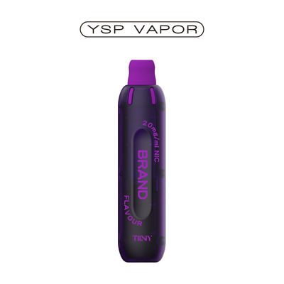 Mesh Coil Vape Pen TPD Compliant 2% Nicotine for Intense Flavor & Clouds - 600 Puffs Ultra-Smooth, Silicone Mouthpiece,Easy-to-Use,No Charging Needed