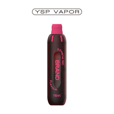 Mesh Coil Vape Pen TPD Compliant 2% Nicotine for Intense Flavor & Clouds - 600 Puffs Ultra-Smooth, Silicone Mouthpiece,Easy-to-Use,No Charging Needed