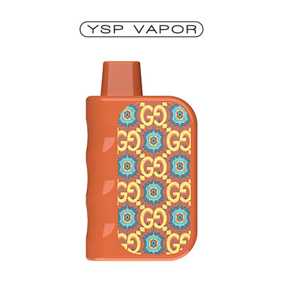 6K 6000 Puff Vape Factory Disposable E Cigarette Bar 550mAh Rechargeable