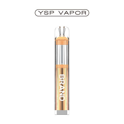 600 Puffs TPD Disposable Vape Pod System 2ml E Liquid Capacity 400mAh Battery