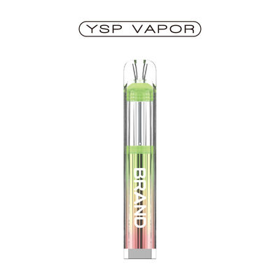 600 Puffs TPD Disposable Vape Pod System 2ml E Liquid Capacity 400mAh Battery