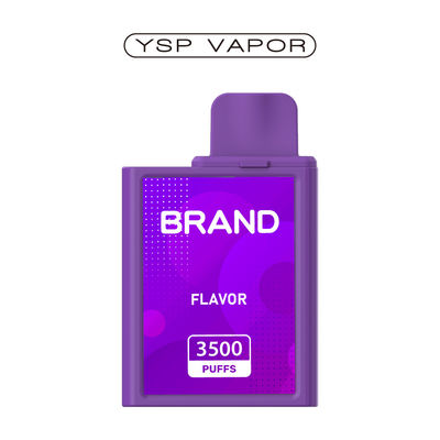 6ml 3500 Puffs Rechargeable Vape Pod System Pefilled Flavored Pod Kit
