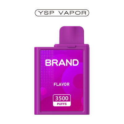 6ml 3500 Puffs Rechargeable Vape Pod System Pefilled Flavored Pod Kit