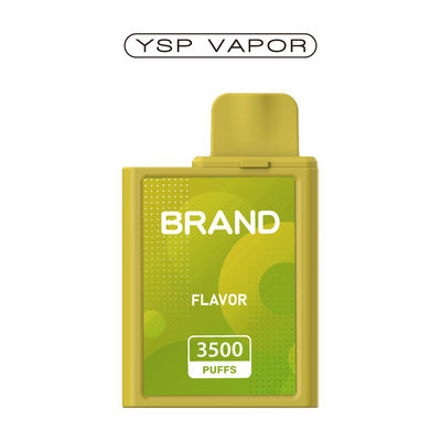 6ml 3500 Puffs Rechargeable Vape Pod System Pefilled Flavored Pod Kit