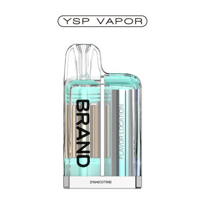 TPD compliant Disposable Pod Prefilled Mesh Coil Child Lock 2ml liquid crystal design