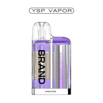 TPD compliant Disposable Pod Prefilled Mesh Coil Child Lock 2ml liquid crystal design