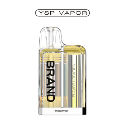 TPD compliant Disposable Pod Prefilled Mesh Coil Child Lock 2ml liquid crystal design
