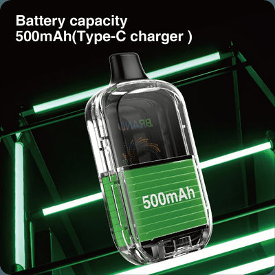 15mL/15K Puffs Rechargeable Disposable Vape Ultra-Long Lasting -  LED Screen & Flavor Customization & Adjustable Airflow