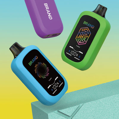 15mL/15K Puffs Rechargeable Disposable Vape Ultra-Long Lasting -  LED Screen & Flavor Customization & Adjustable Airflow